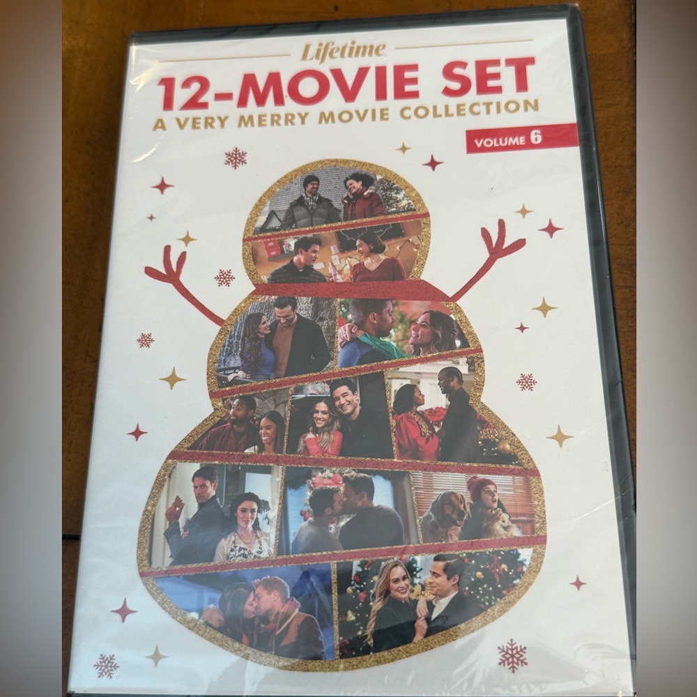 Lifetime 12- movie set A very merry movie collection volume 6 sealed